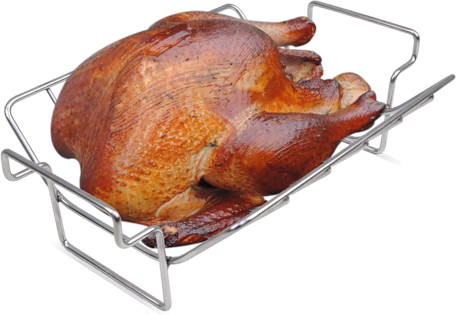 Grill Riser Rack Rib Racks for Big Green Egg, Turkey Roasting Rack Smoking and Grilling ...