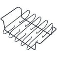 Rib Racks Portable Non Stick Standing Rib Roasting Rack for Courtyard