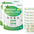 thumbnail image 1 of RibRave Mouse Repellent, Natural Squirrel Repellent, Rat Control Pouch for Repel Rodents, 30 Pcs, 1 of 8