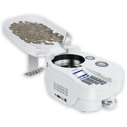 Ribao Technology HCS-25 High Speed Value Counter Portable Coin Counter and Sorter for Round Coins and Tokens