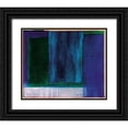 thumbnail image 1 of Ribas, Jaume 31x26 Black Ornate Wood Framed with Double Matting Museum Art Print Titled - Hours of the Day II, 1 of 4
