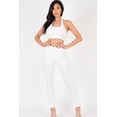 thumbnail image 1 of Ribbed Halter Neck Crop Top and Leggings Set with Back Tie, 1 of 9