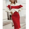 thumbnail image 1 of Ribbed Knit Sweater and Pencil Skirt Set, 1 of 1