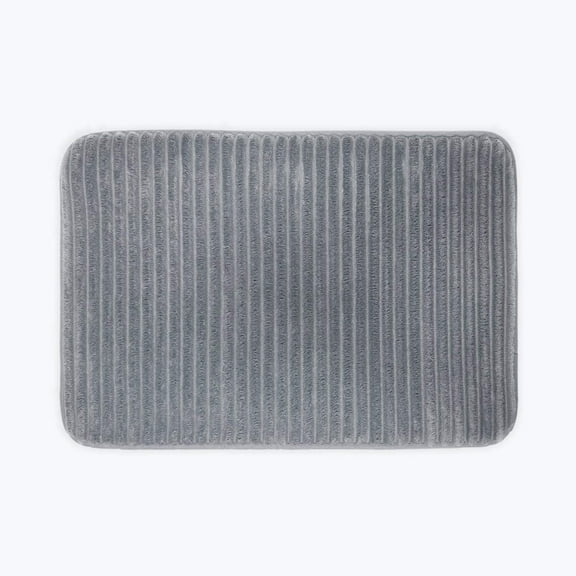 Ribbed Memory Foam Bath Mats