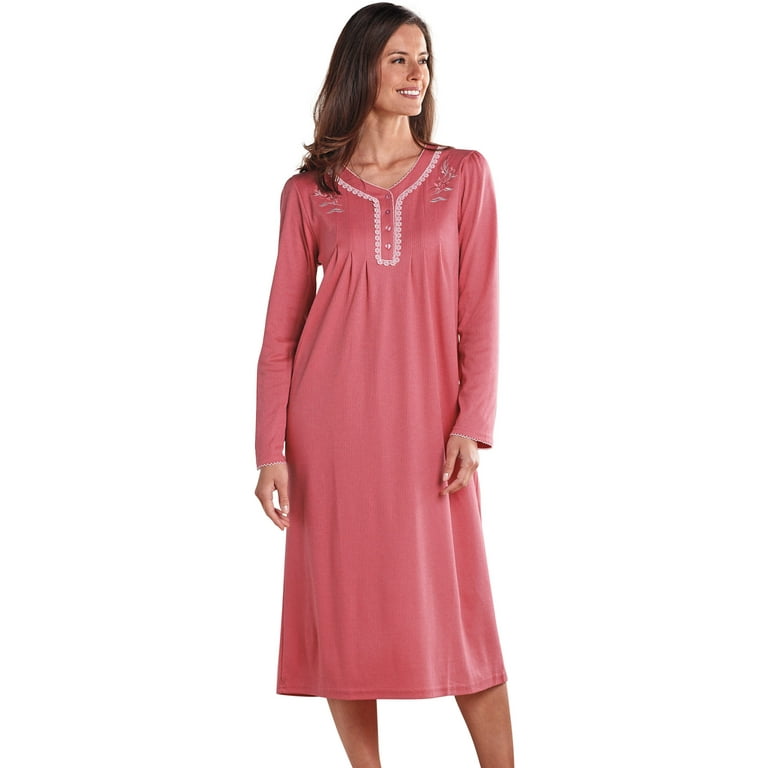 Ribbed nightgown best sale