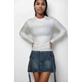 thumbnail image 1 of Ribbed Round Neck Long Sleeve Top, 1 of 2