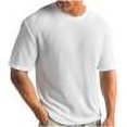 thumbnail image 1 of Ribbed Short Sleeve Shirts for Men Crewneck Basic T Shirt Casual Base Layer Tees Solid Business Workout T-Shirt Beach Vocation Blouses Spring Summer Outfits 2026 White S, 1 of 6