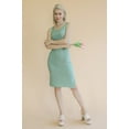 thumbnail image 1 of Ribbed Side Slit Tank Midi Dress, 1 of 2