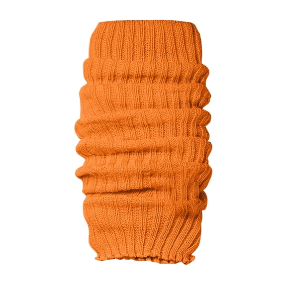 Ribbed Slouch Socks for Women with Ruched Cuff,Soft Cotton Stretch Ankle Crew Socks for Retro Party and Casual Daily Style Saffron