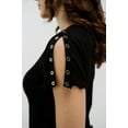 thumbnail image 1 of Vertige Adaptive Women's Ribbed T-Shirt, 1 of 5
