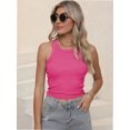 thumbnail image 1 of Ribbed Tank Tops for Women, Slim Knit Basic Summer Tops for Women Going Out Tops, 1 of 5
