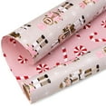 Amazon ucover pink gift wrapping paper roll for girls women