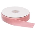 thumbnail image 1 of Uxcell Velvet Ribbon 1" x 10 Yard Single Face Spool Silky for DIY Crafts Gift Wrapping Bow Decoration Light Pink, 1 of 5