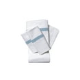 thumbnail image 1 of Ribbon 200 Thread Count 100% Cotton 4-Piece King Sheet Set, Light Blue, 1 of 4