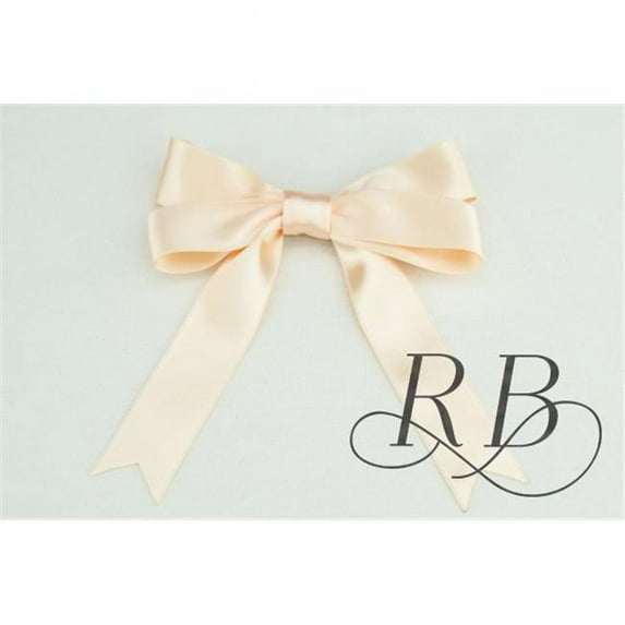 Ribbon Bazaar 8460 2.75 in. Luxious Satin Ribbon, Shell - By The Yard