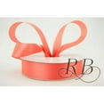 thumbnail image 1 of Ribbon Bazaar 8741 0.63 in. Poly Outdoor Satin Ribbon, Coral - 100 Yards, 1 of 1