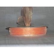 Ribbon Bazaar Corsage 5/8 inch Peach Iridescent 50 yards Ribbon