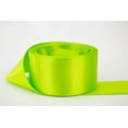 thumbnail image 1 of Ribbon Bazaar Double Faced Satin 1-1/2 inch New Chartreuse 50 yards 100% Polyester Ribbon, 1 of 1