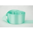 thumbnail image 1 of Ribbon Bazaar Double Faced Satin 1/4 inch Aqua Blue 50 yards 100% Polyester Ribbon, 1 of 1