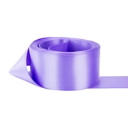 Ribbon Bazaar Double Faced Satin 1/4 inch Delphinium 50 yards 100% Polyester Ribbon
