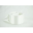 thumbnail image 1 of Ribbon Bazaar Double Faced Satin 1/4 inch Diamond White 50 yards 100% Polyester Ribbon, 1 of 1