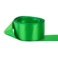 thumbnail image 1 of Ribbon Bazaar Double Faced Satin 1/4 inch Kelly Green 50 yards 100% Polyester Ribbon, 1 of 1