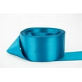 thumbnail image 1 of Ribbon Bazaar Double Faced Satin 1/8 inch Deep Turquoise 50 yards 100% Polyester Ribbon, 1 of 1