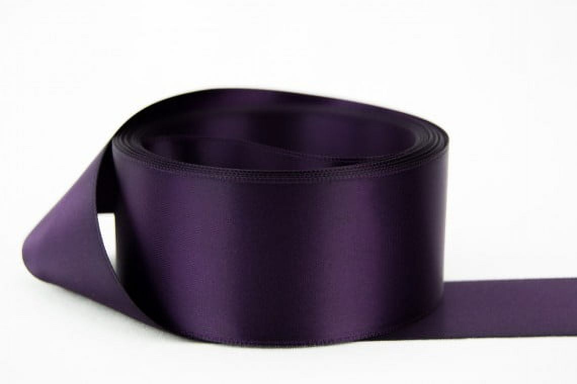 1 1/2 Double Face Satin Ribbon Polyester Assorted Colors Spool 50 100 yds