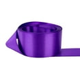 thumbnail image 1 of Ribbon Bazaar Double Faced Satin 1/8 inch Purple 50 yards 100% Polyester Ribbon, 1 of 1