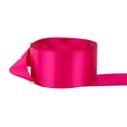 thumbnail image 1 of Ribbon Bazaar Double Faced Satin 2-1/4 inch Shocking Pink 25 yards 100% Polyester Ribbon, 1 of 1