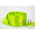 thumbnail image 1 of Ribbon Bazaar Double Faced Satin 3/8 inch New Chartreuse 50 yards 100% Polyester Ribbon, 1 of 1