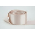 thumbnail image 1 of Ribbon Bazaar Double Faced Satin 3/8 inch Pink Sand 50 yards 100% Polyester Ribbon, 1 of 1