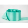 thumbnail image 1 of Ribbon Bazaar Double Faced Satin 3/8 inch Tropic Blue 50 yards 100% Polyester Ribbon, 1 of 1