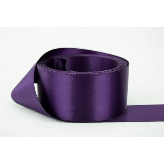 Ribbon Bazaar Double Faced Satin 5/8 inch Grappa 50 yards 100% Polyester Ribbon