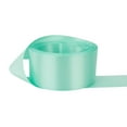 thumbnail image 1 of Ribbon Bazaar Double Faced Satin 7/8 inch Aqua Blue 50 yards 100% Polyester Ribbon, 1 of 1