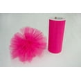 thumbnail image 1 of Ribbon Bazaar Gala Sparkle Tulle 6 inch Fuchsia 25 yards 100% Polyester Ribbon, 1 of 1