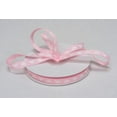 thumbnail image 1 of Ribbon Bazaar Grosgrain Baby Feet Print 3/8 inch Pink 25 yards Ribbon, 1 of 1