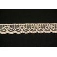 thumbnail image 1 of Ribbon Bazaar Lace 651 Flat 1" Natural 25 yards 100% Polyester, 1 of 1