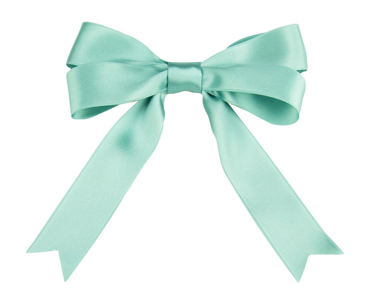 Ribbon Bazaar Luxious Satin 1 inch Blue Smoke 25 yards 100% Polyester Ribbon