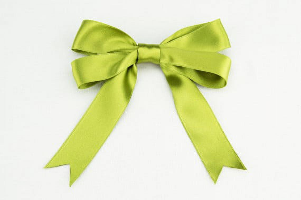 Ribbon Bazaar Luxious Satin 1 inch Oasis Green 25 yards 100% Polyester Ribbon