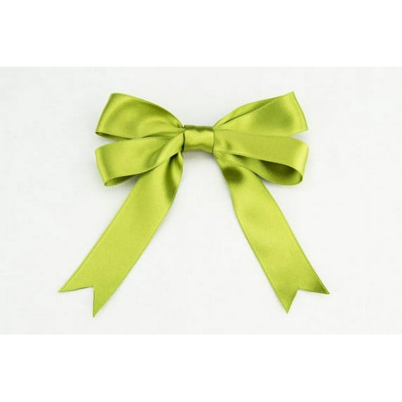 Ribbon Bazaar Luxious Satin 1 inch Oasis Green 25 yards 100% Polyester Ribbon