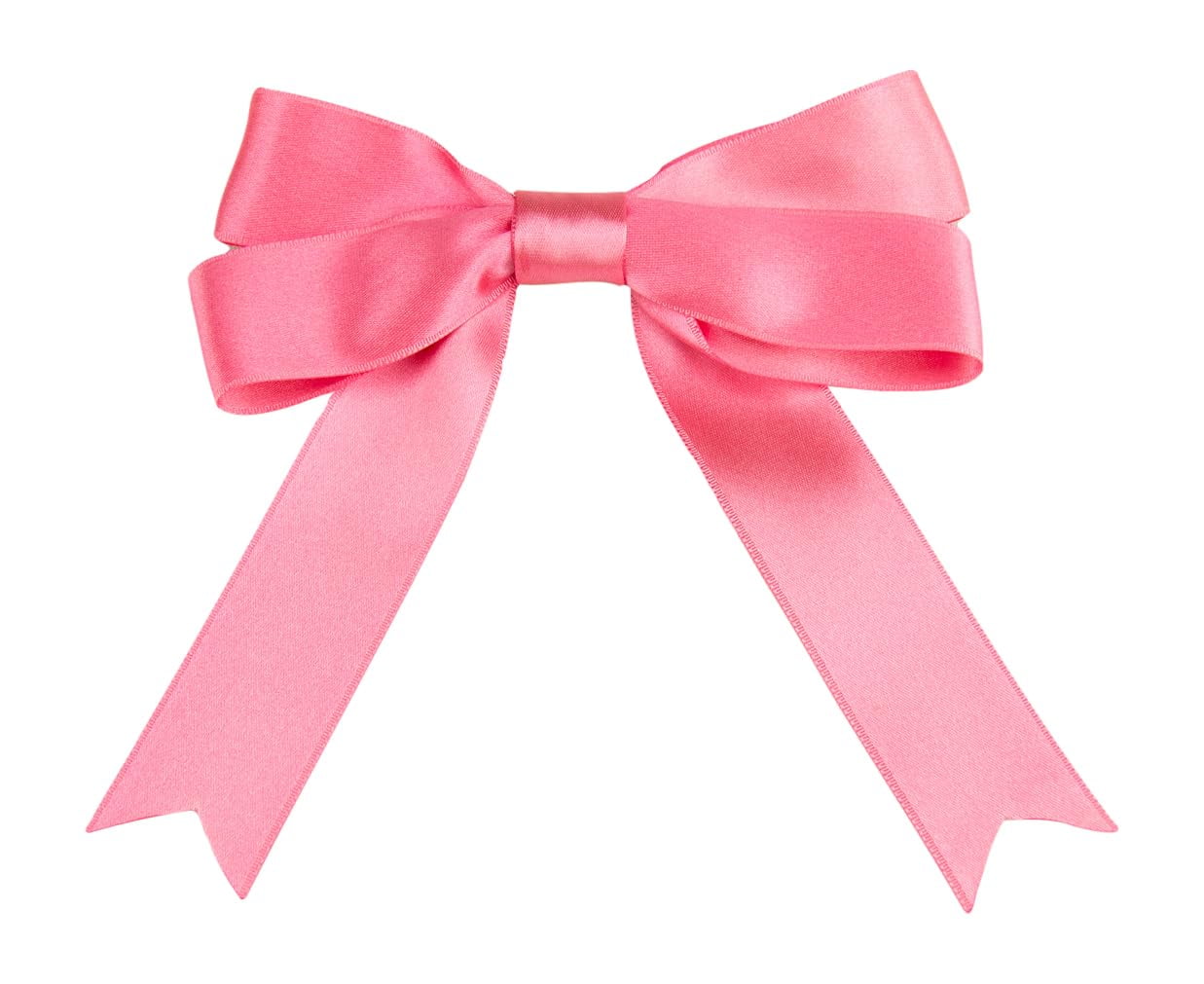 Ribbon Bazaar Luxious Satin 1 inch Pink Lemonade 25 yards 100% ...