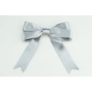 Ribbon Bazaar Luxious Satin 1 inch Silver 25 yards 100% Polyester Ribbon