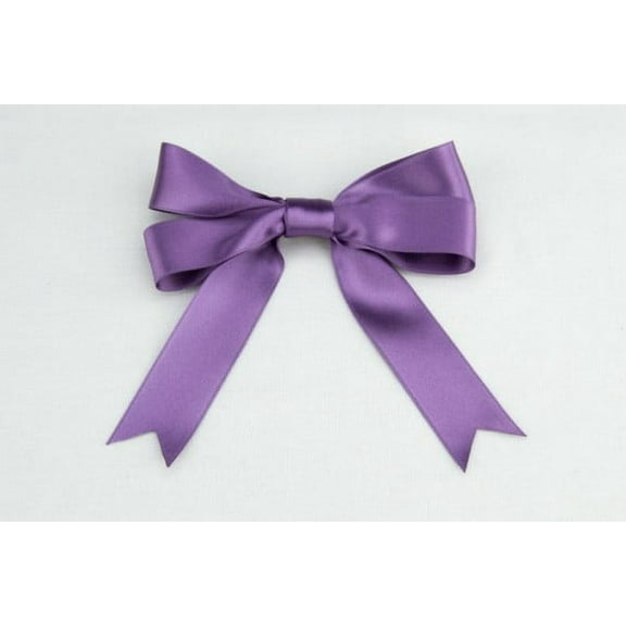 Ribbon Bazaar Luxious Satin 2 inch Amethyst 25 yards 100% Polyester Ribbon