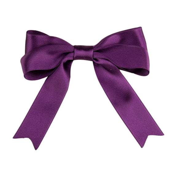 Ribbon Bazaar Luxious Satin 5/8 inch Eggplant 25 yards 100% Polyester Ribbon