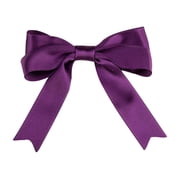 Ribbon Bazaar Luxious Satin 5/8 inch Eggplant 25 yards 100% Polyester Ribbon