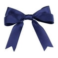 thumbnail image 1 of Ribbon Bazaar Luxious Satin 5/8 inch Ink Blue 25 yards 100% Polyester Ribbon, 1 of 1