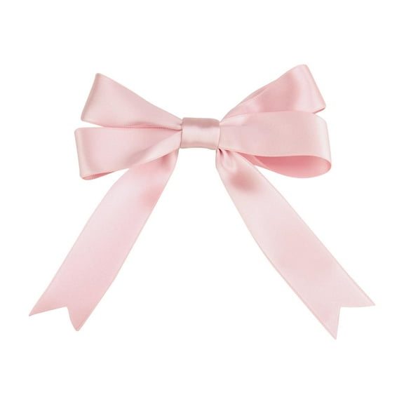 Ribbon Bazaar Luxious Satin 5/8 inch Rose Pink 25 yards 100% Polyester Ribbon