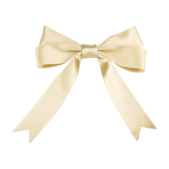 Ribbon Bazaar Luxious Satin 5/8 inch Sand 25 yards 100% Polyester Ribbon