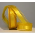 thumbnail image 1 of Ribbon Bazaar Satinesque 5/8 inch Yellow Gold 25 yards Ribbon, 1 of 1